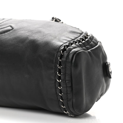 Chanel Smooth Calfskin Luxe Ligne Petit Bowler Black 8 of 10