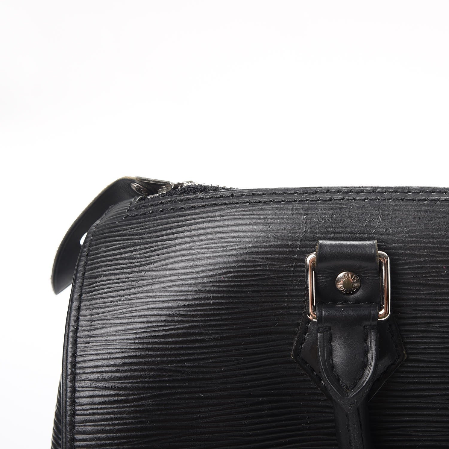 Louis Vuitton Epi Speedy 25 Black 10 of 17