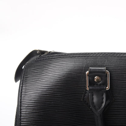 Louis Vuitton Epi Speedy 25 Black 10 of 17