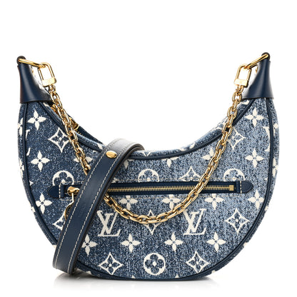 Louis Vuitton Monogram Jacquard Denim Loop Bleu 1 of 10