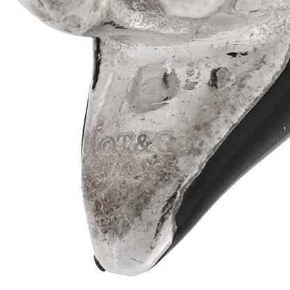 Tiffany Sterling Silver Enamel Penguin Charm Blue Black 3 of 3