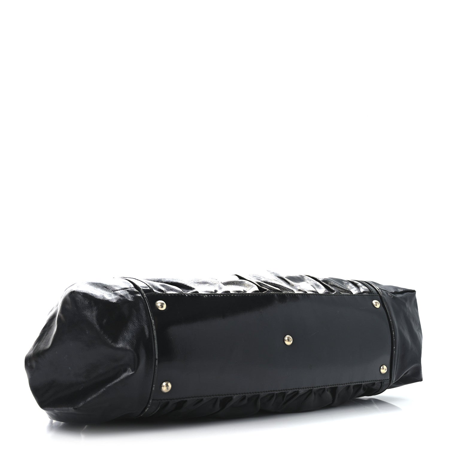 Gucci Dialux Pop Bamboo Large Top Handle Tote Black 4 of 10