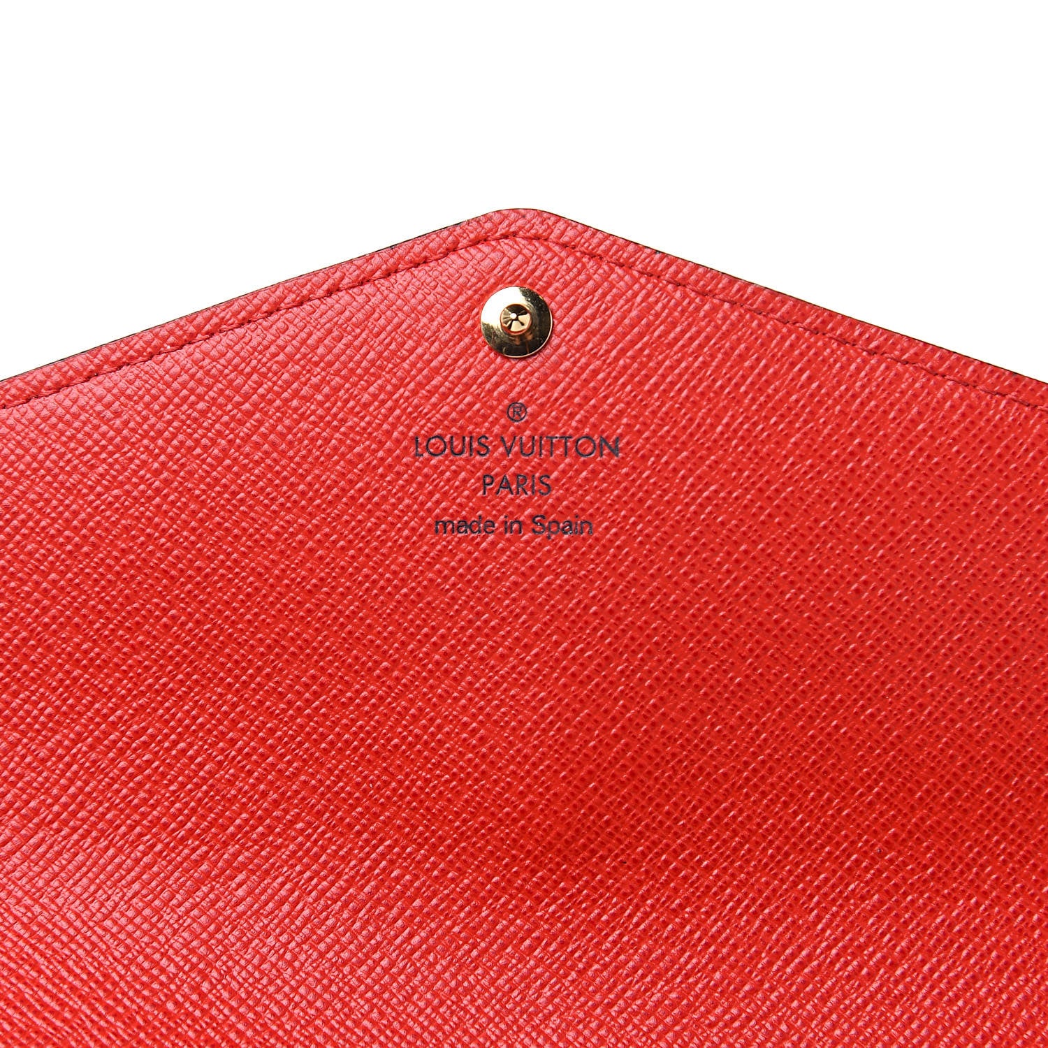 Louis Vuitton Monogram Sarah Wallet NM Coquelicot 6 of 9