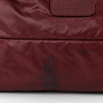 Chanel Nylon Quilted Large Coco Cocoon Tote Black 21 of 21
