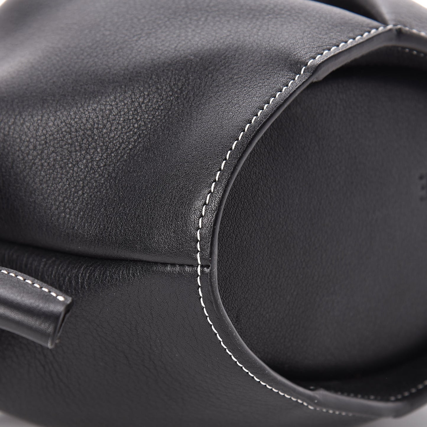 Calfskin Mini Elephant Crossbody Bag Black