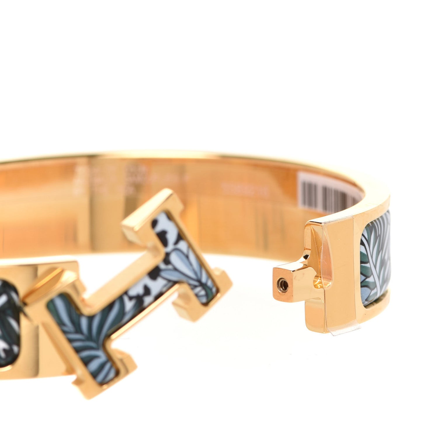 Enamel Narrow Print Animaux Camoufles Clic Clac H Bracelet PM By The Sea