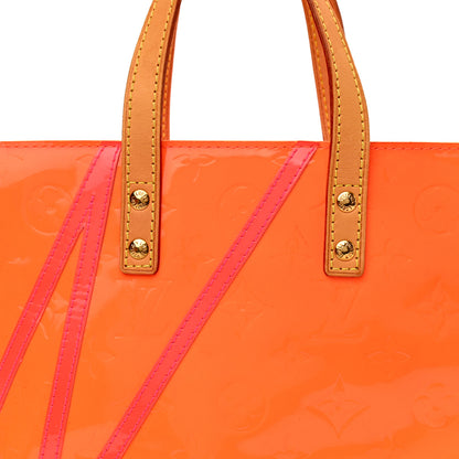 Louis Vuitton Vernis Fluo Reade PM Orange 6 of 11