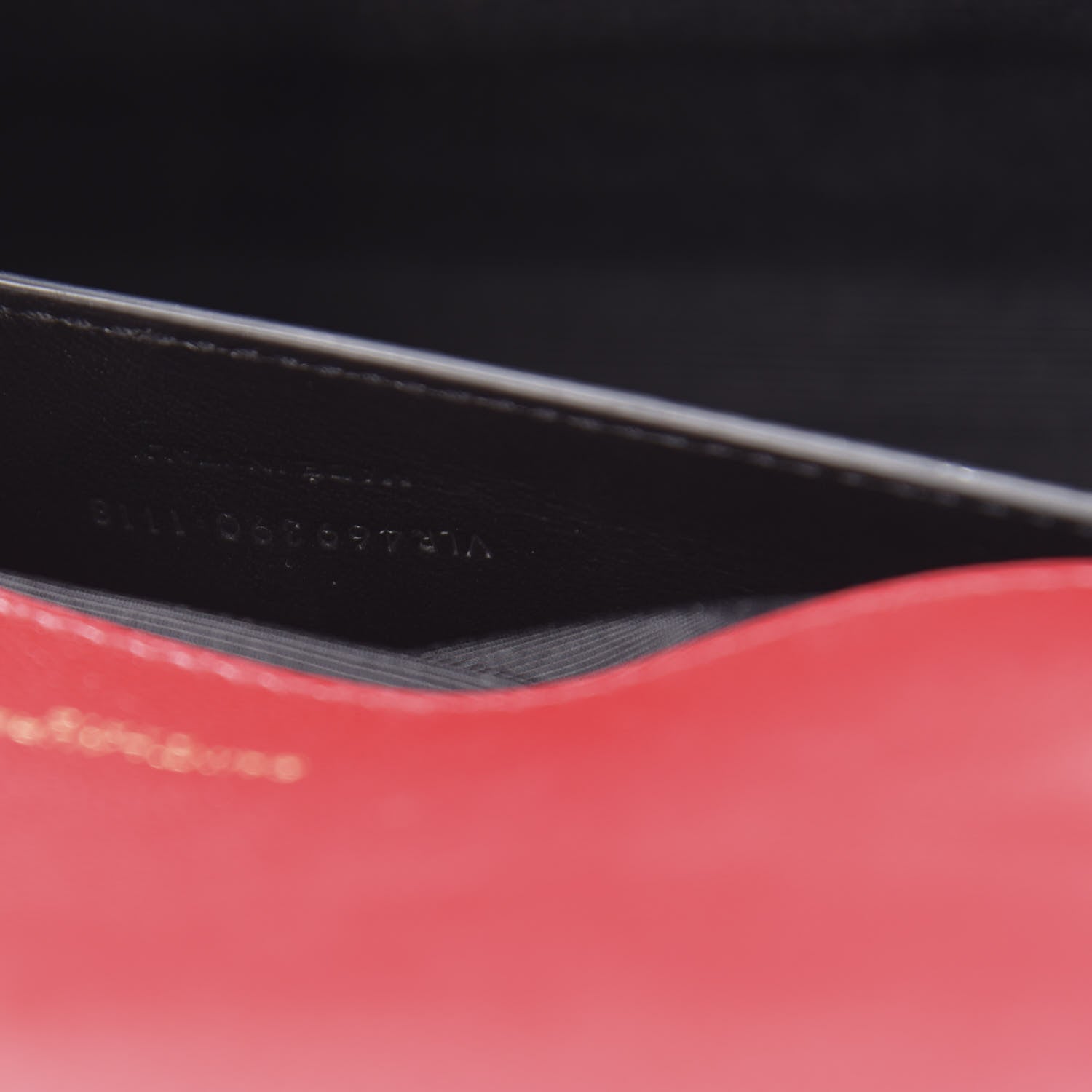 Saint Laurent Grain De Poudre Small Monogram Kate Satchel Red 7 of 12