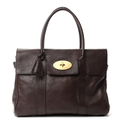 Mulberry Natural Vegetable Tanned Bayswater Chocolate 1 of 12