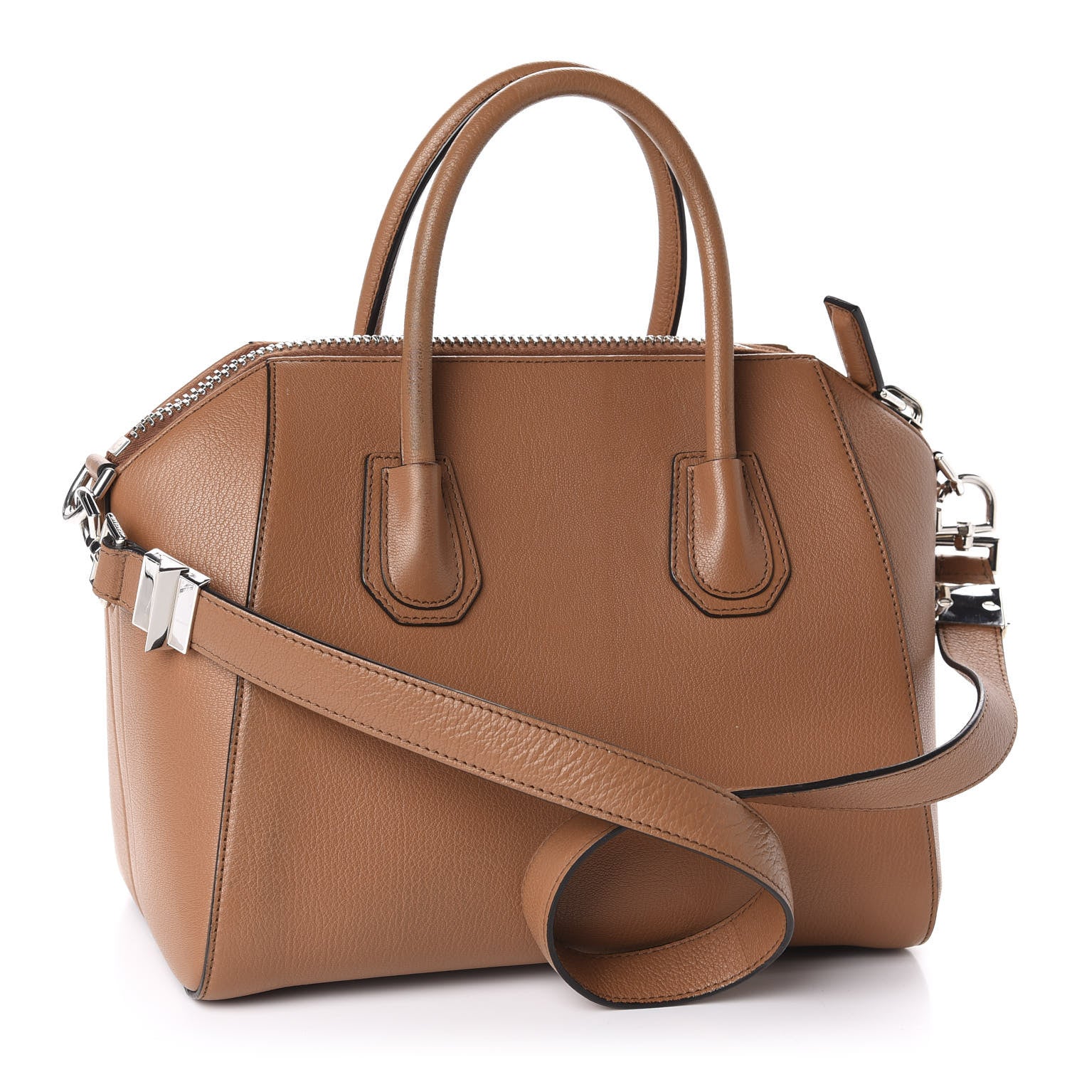 Givenchy Sugar Goatskin Small Antigona Caramel 4 of 14