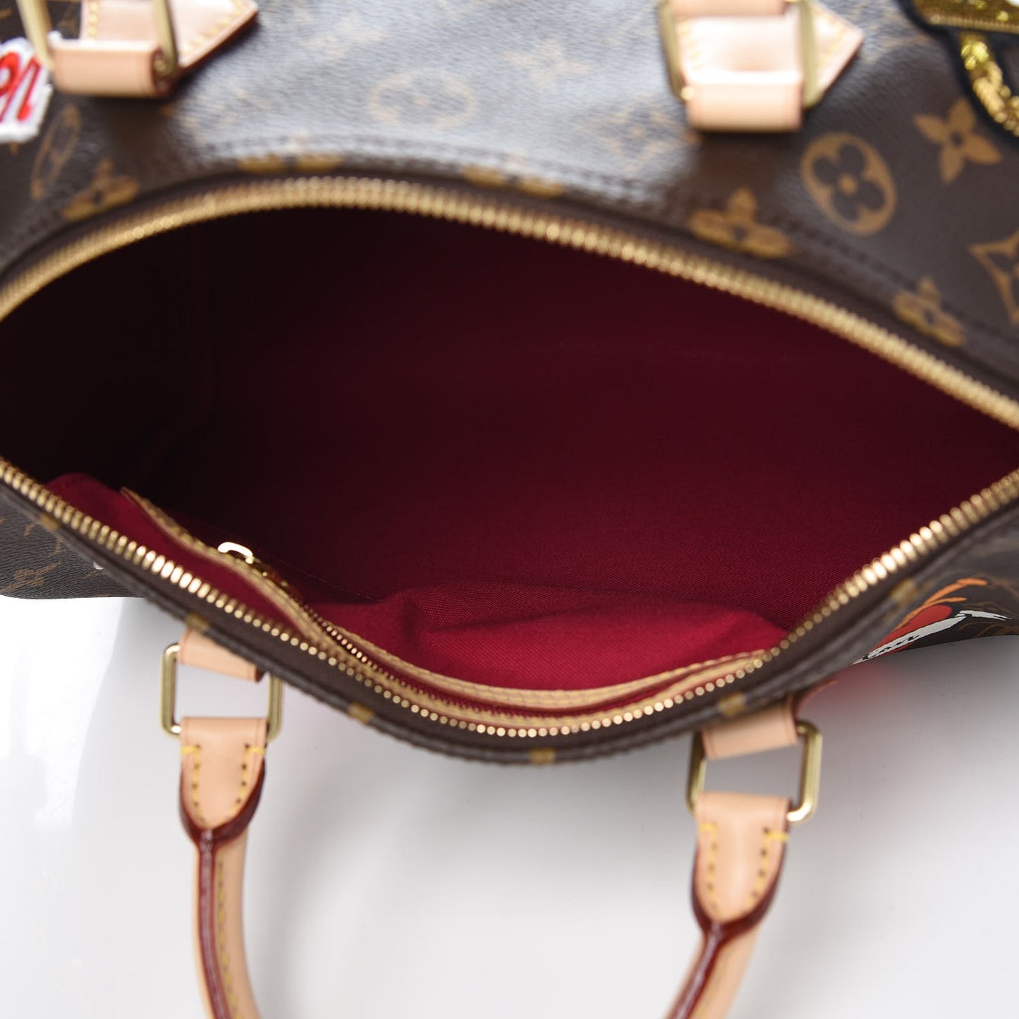 Monogram Patches Speedy Bandouliere 30