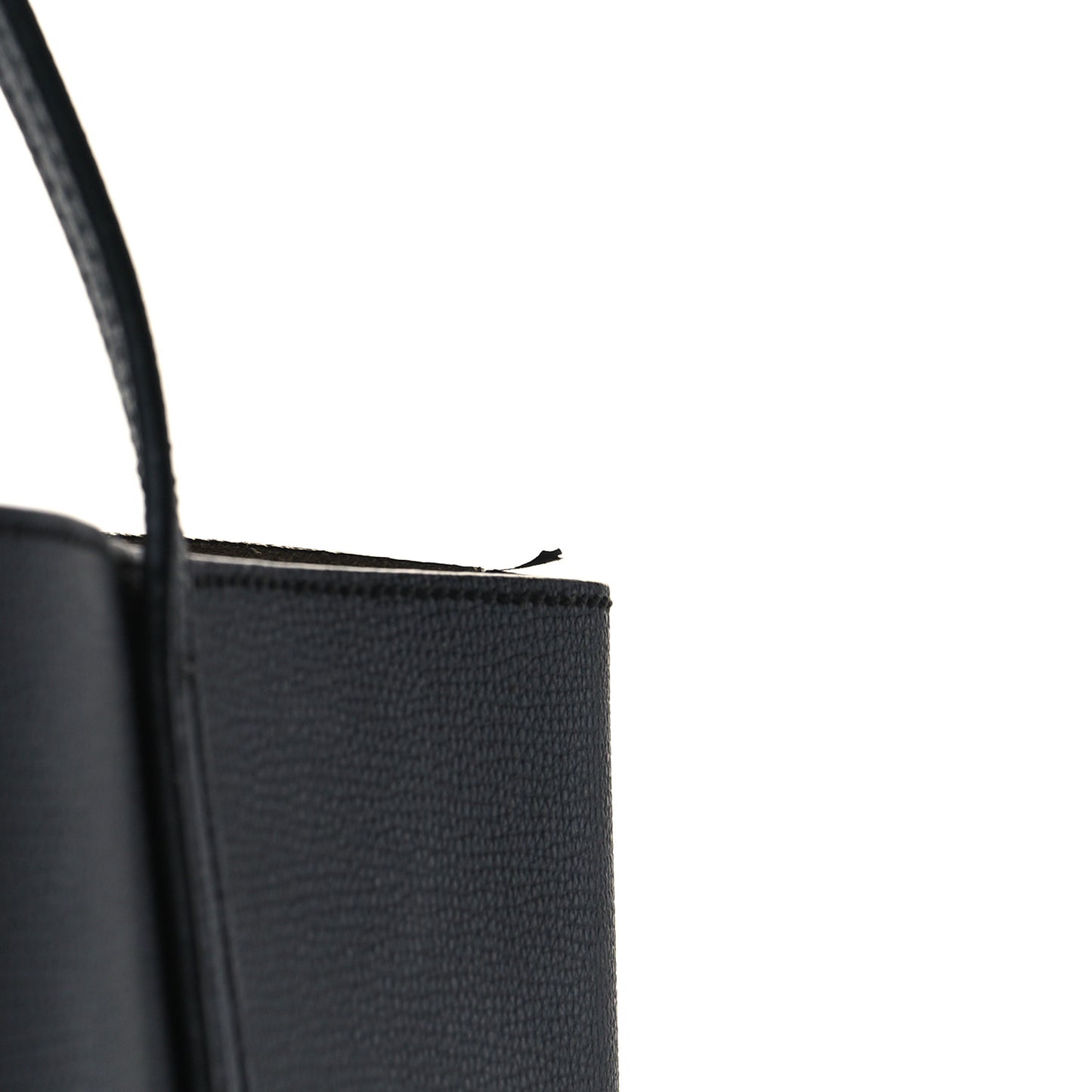Vitello Vienna Enamel F is Fendi Shopping Tote Black Taupe