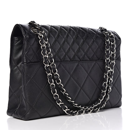 Chanel Calfskin Quilted In The Business Flap Bag Black 3 of 10
