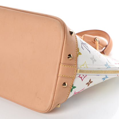 Louis Vuitton Monogram Multicolor Alma White 8 of 8