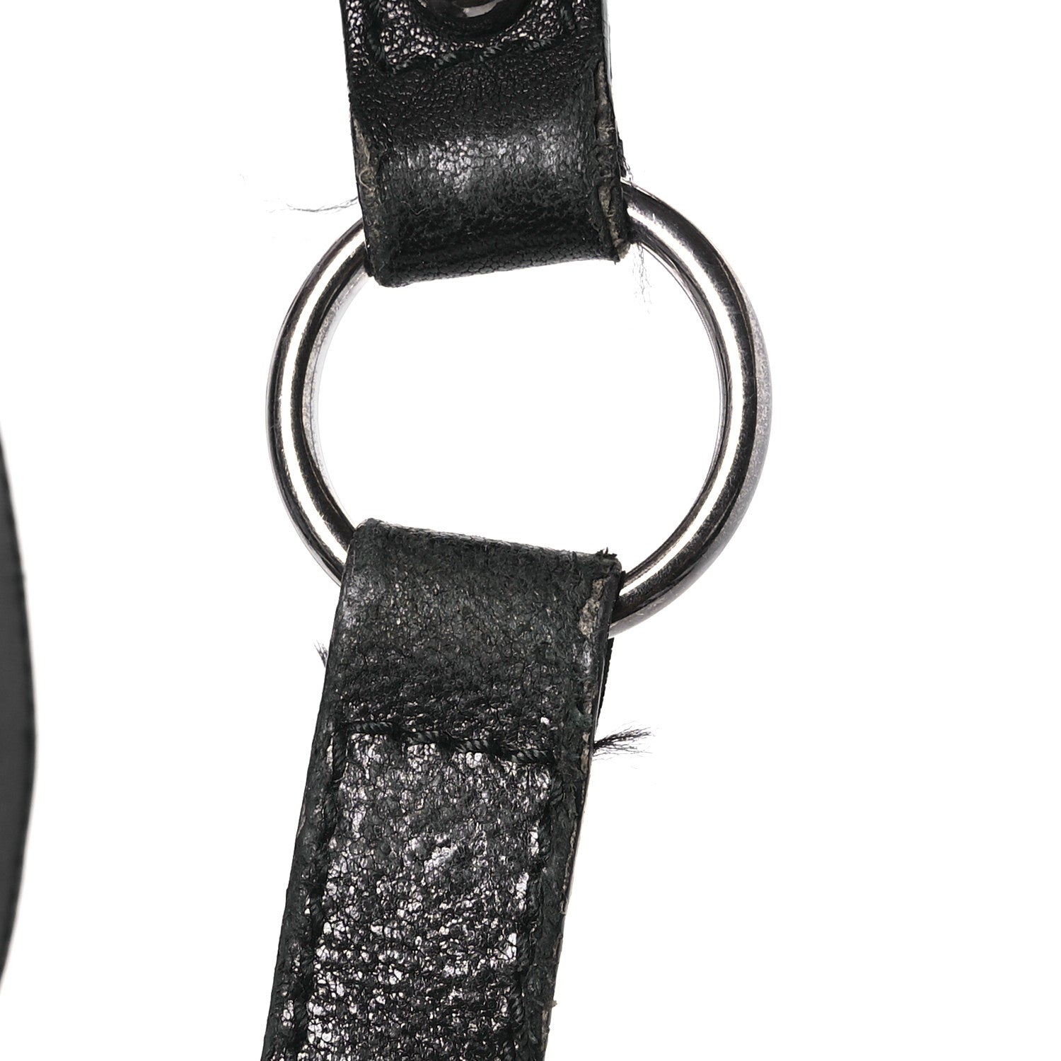 Alexander McQueen Studded Calfskin Faithful Zip Hobo Black 15 of 15