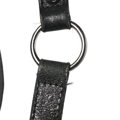Alexander McQueen Studded Calfskin Faithful Zip Hobo Black 15 of 15