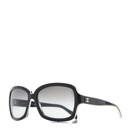 Chanel CC Logo Sunglasses 5143 Black White 1 of 8