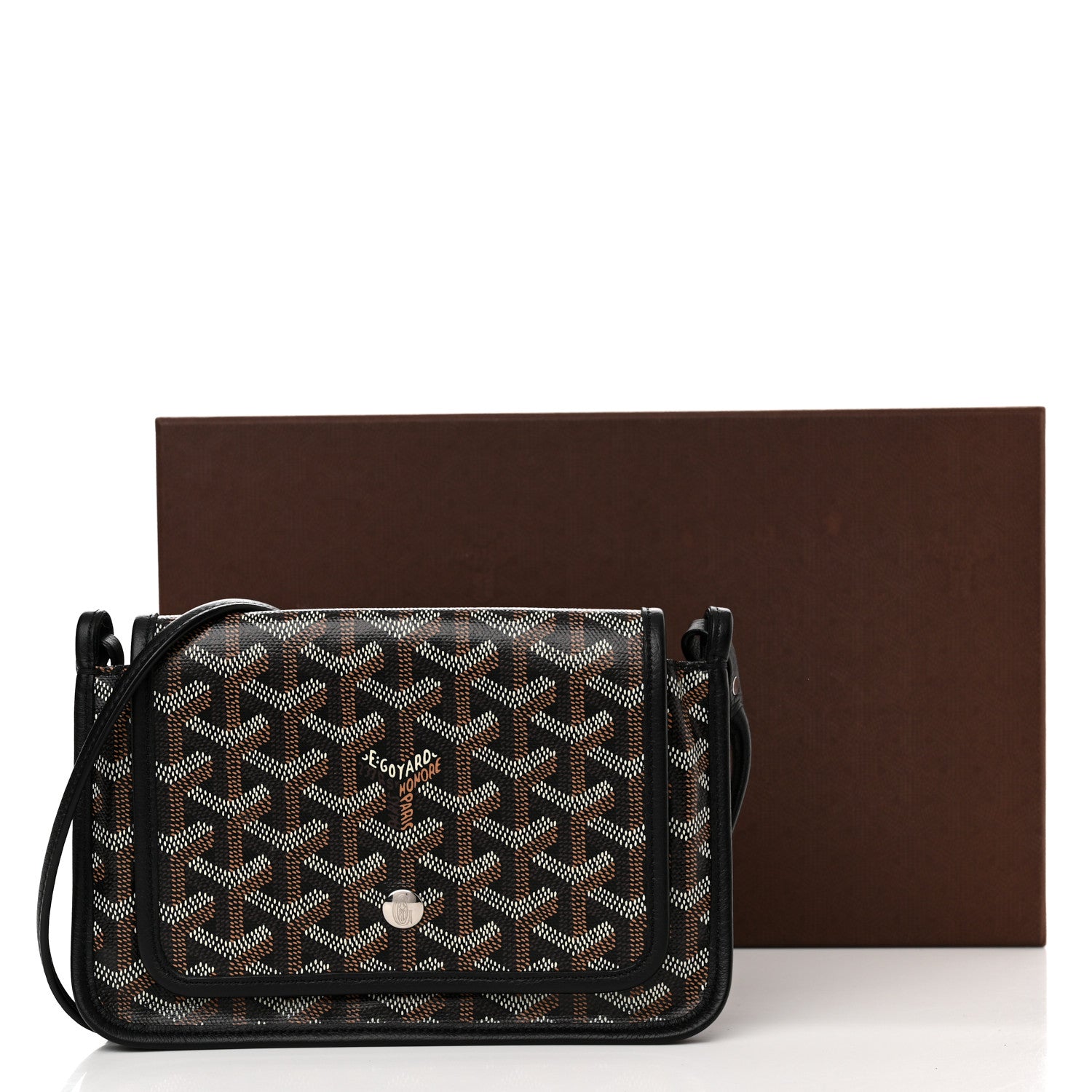 Goyard Goyardine Plumet Wallet Clutch Black 11 of 11