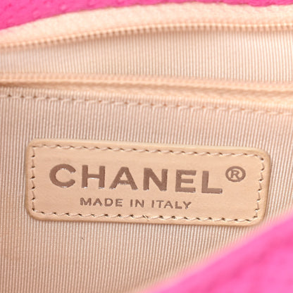 Chanel Neoprene Quilted Medium Single Flap Pink 6 of 10
