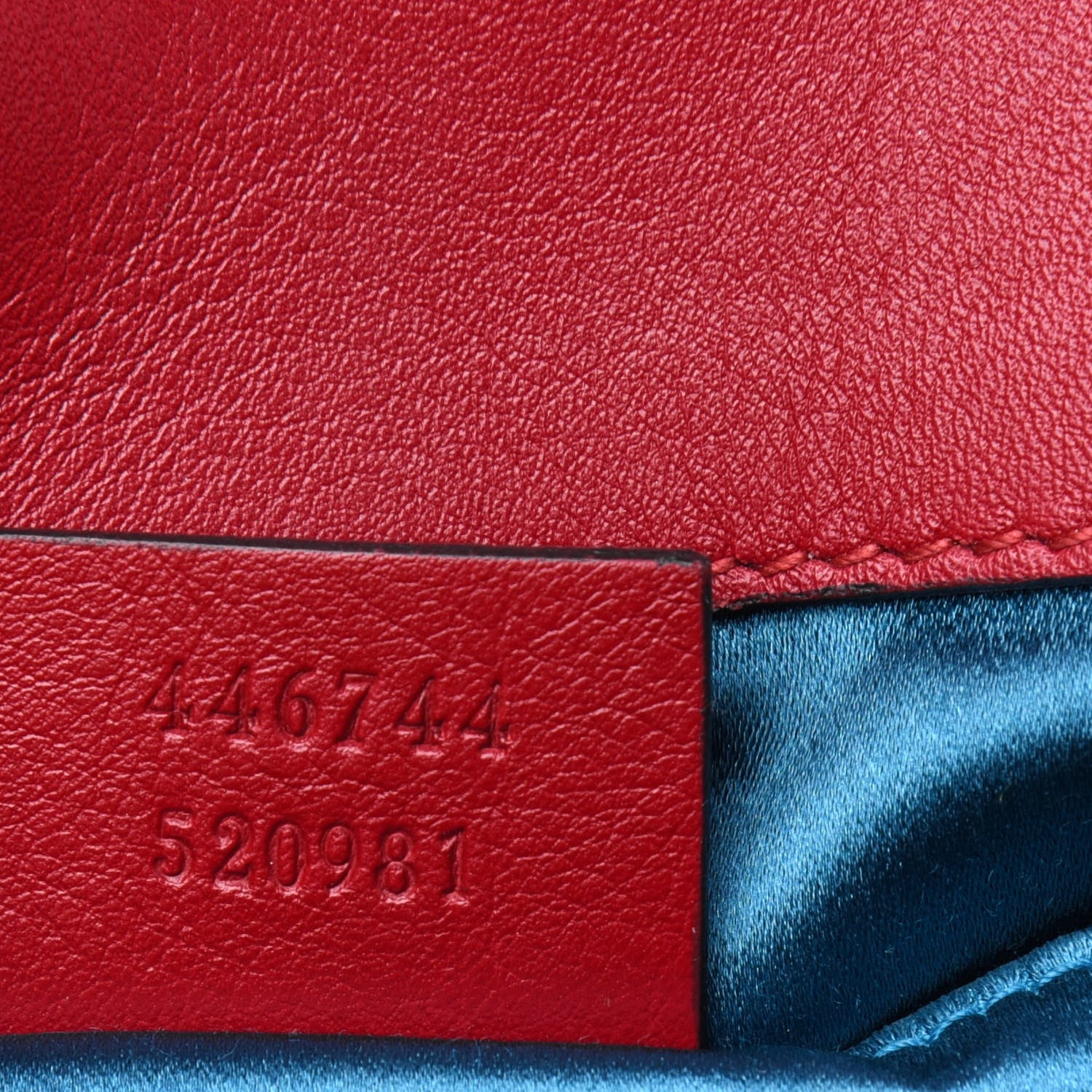 Gucci Velvet Matelasse Mini GG Marmont Shoulder Bag Hibiscus Red 7 of 24