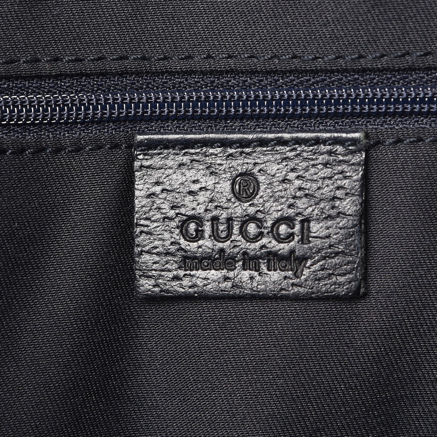 GG Monogram Web Pop Tote Navy