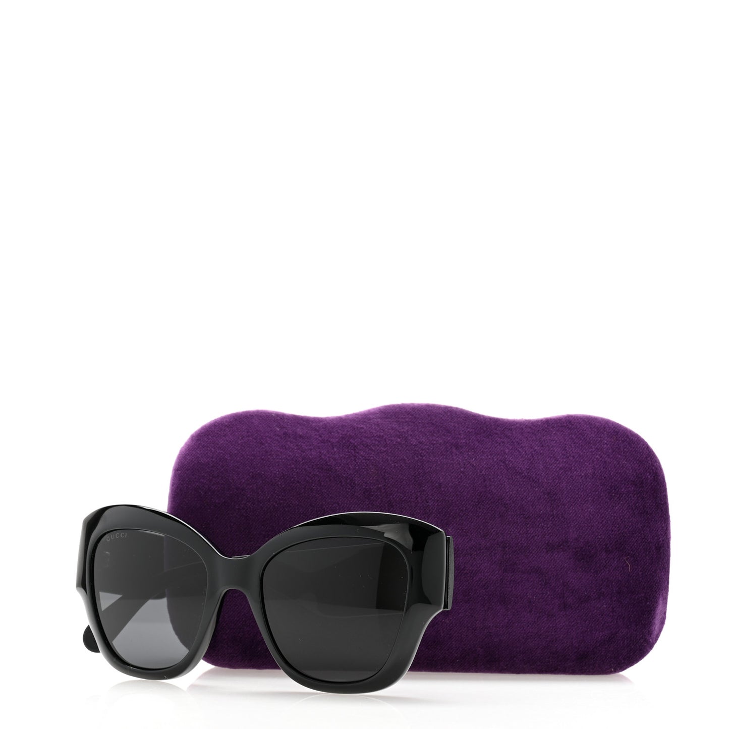 Acetate GG Butterfly Sunglasses GG0808S Black