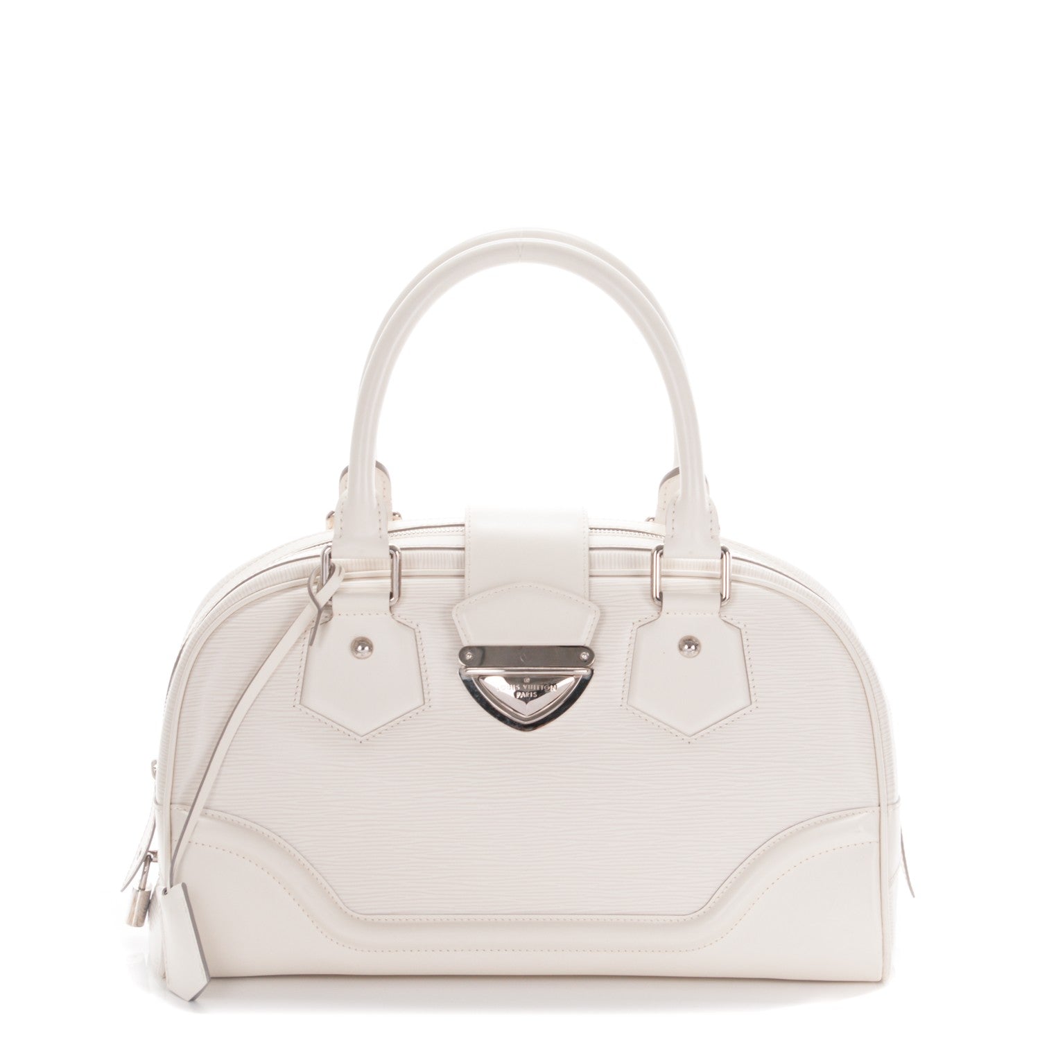 Louis Vuitton Epi Bowling Montaigne GM Ivory 1 of 6