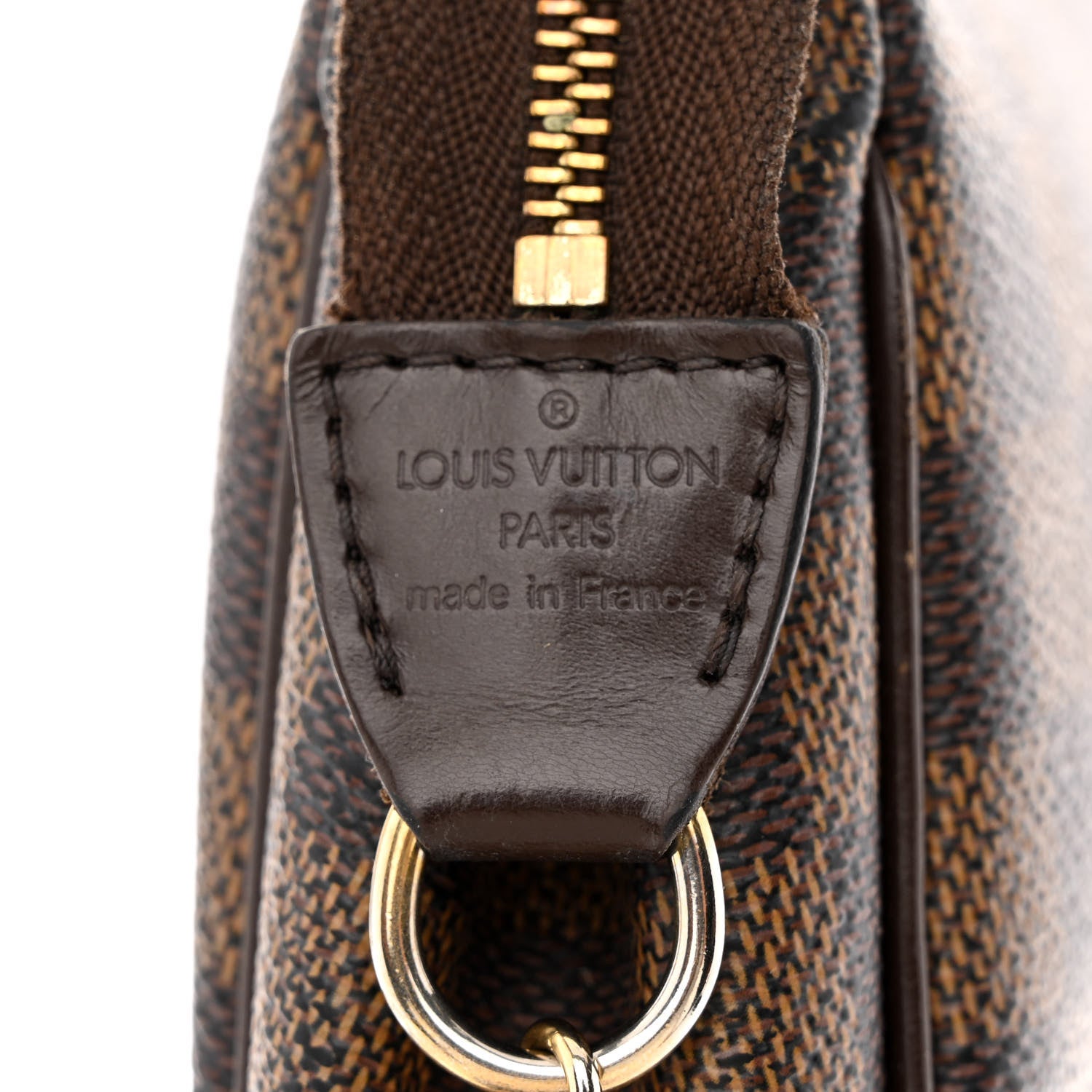 Louis Vuitton Damier Ebene Eva Clutch 6 of 12