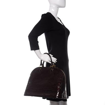 Louis Vuitton Vernis Alma GM Amarante 2 of 11