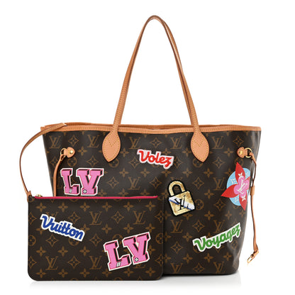 Louis Vuitton Monogram Travel Stickers Neverfull MM 3 of 16