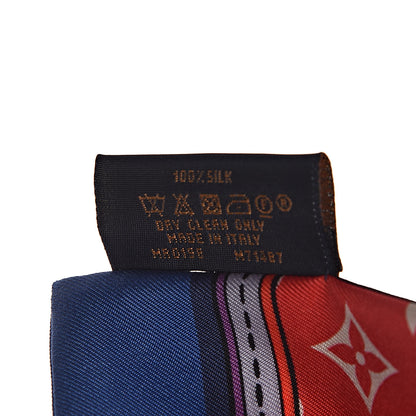 Louis Vuitton Silk Monogram Superstition Bandeau Black 4 of 5