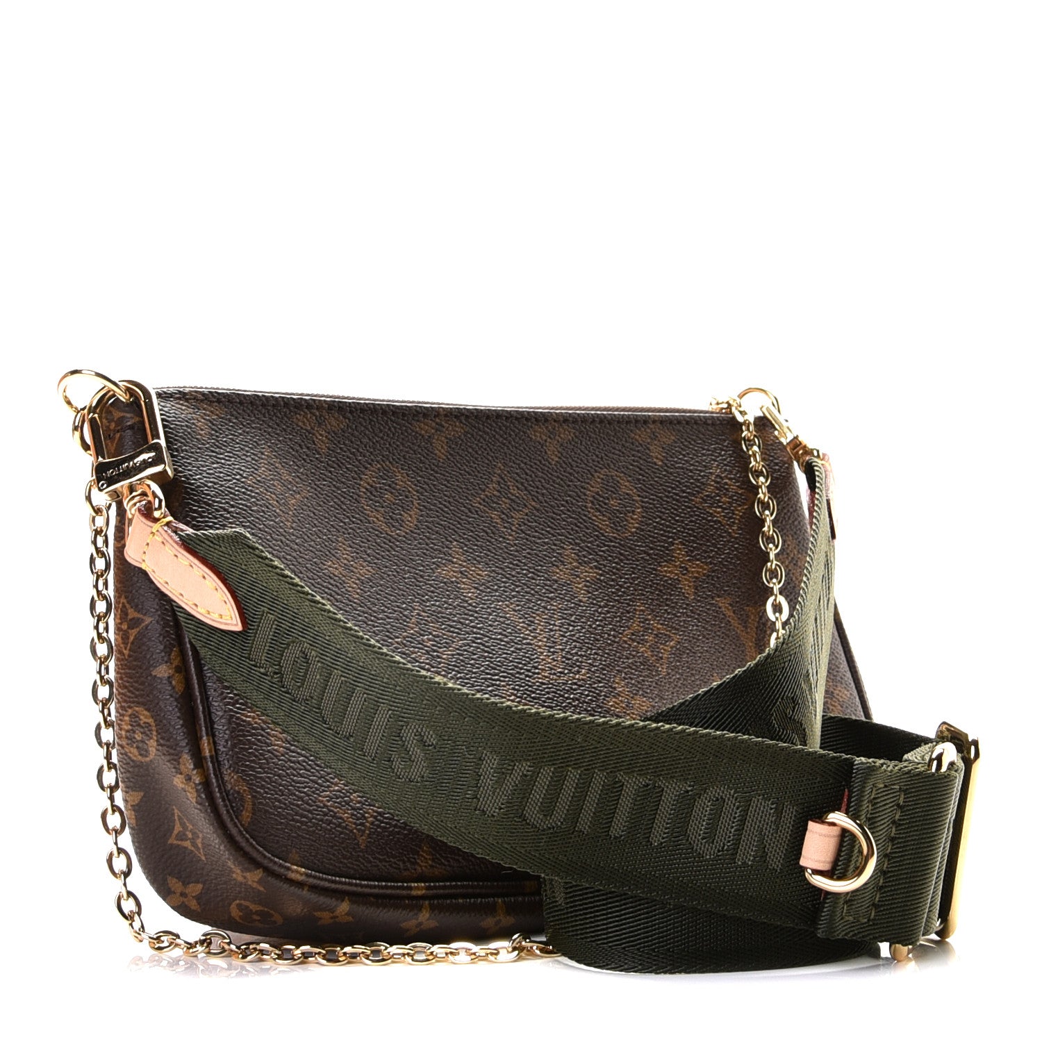 Louis Vuitton Monogram Multi Pochette Accessories Kaki 9 of 11