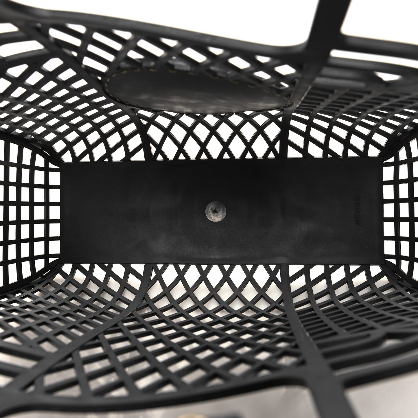Recycled Plastic Vitello Liberty Matte Medium Fendi Basket Black Miele Scuro