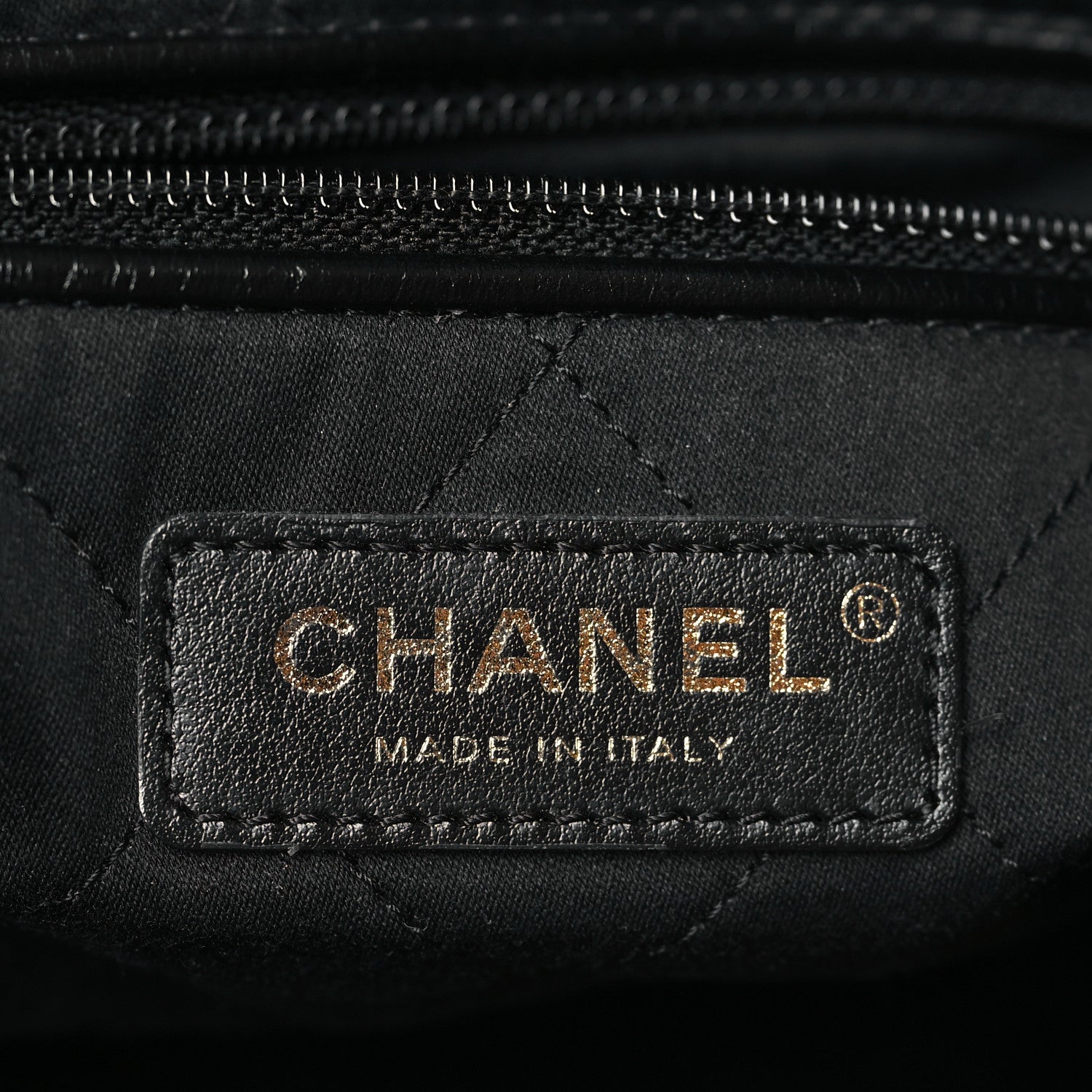 Chanel Shiny Calfskin Quilted Small Chanel 22 Black 7 of 10