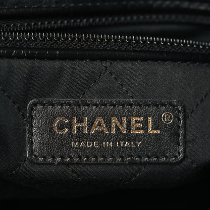 Chanel Shiny Calfskin Quilted Small Chanel 22 Black 7 of 10
