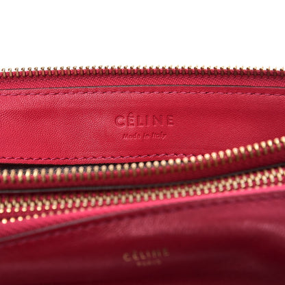 Celine Lambskin Small Trio Crossbody Bag Fuchsia 8 of 15