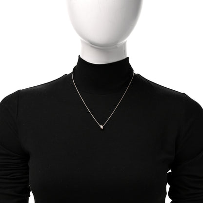Chanel 18K Beige Gold Diamond Coco Crush Necklace 2 of 5