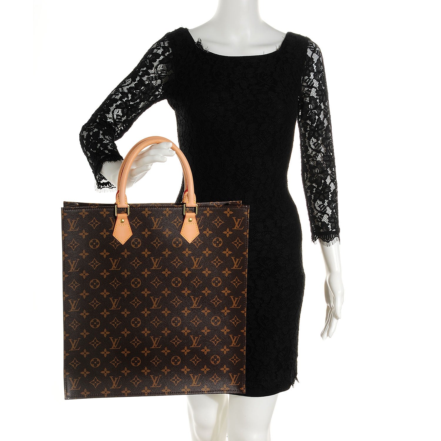 Louis Vuitton Monogram Sac Plat 2 of 7