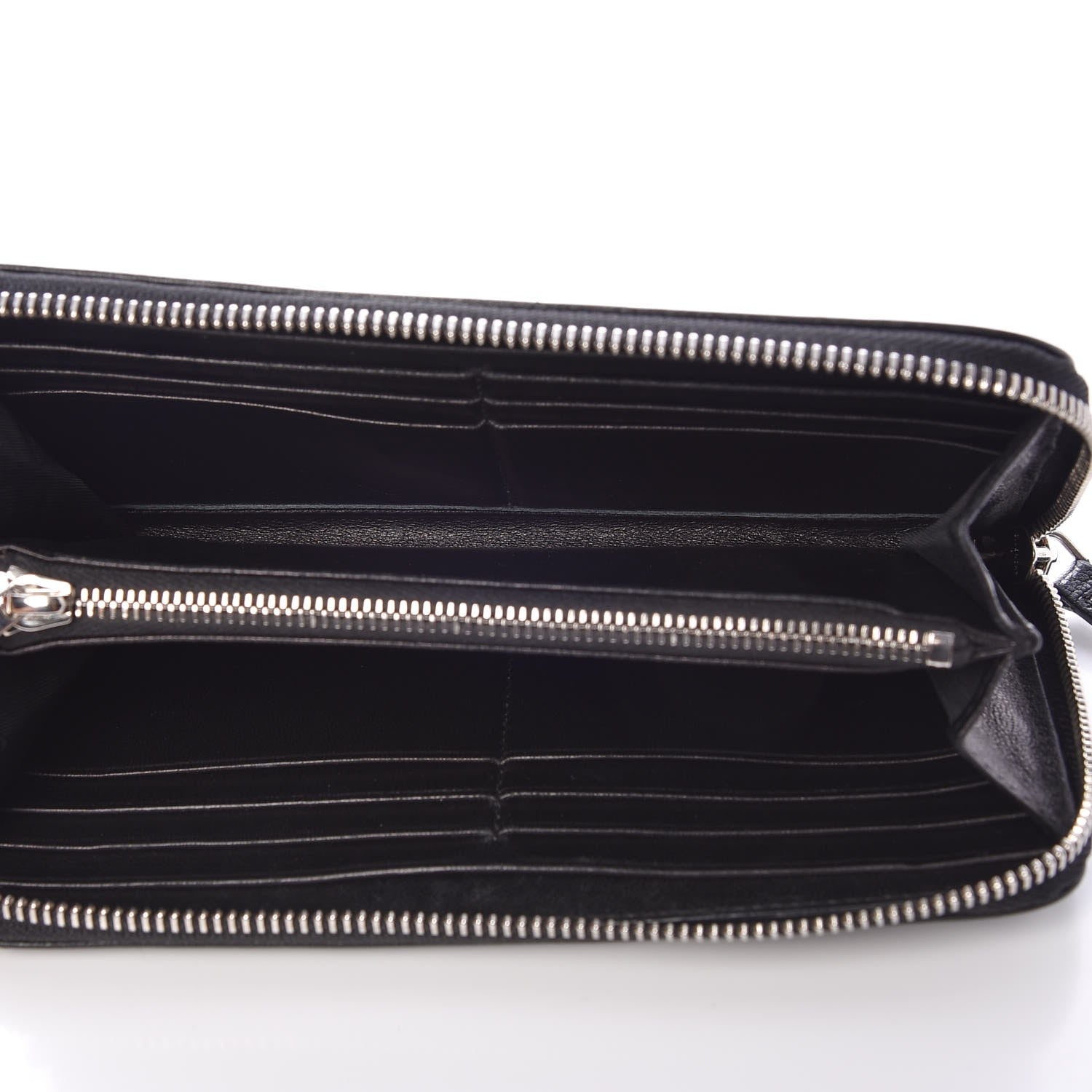 Givenchy Sugar Goatskin Pandora Zip Around Wallet Black 5 of 7