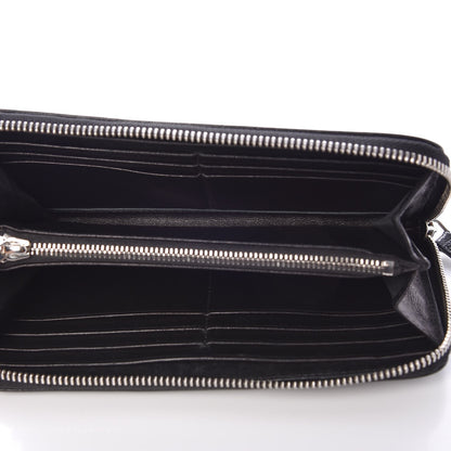 Givenchy Sugar Goatskin Pandora Zip Around Wallet Black 5 of 7