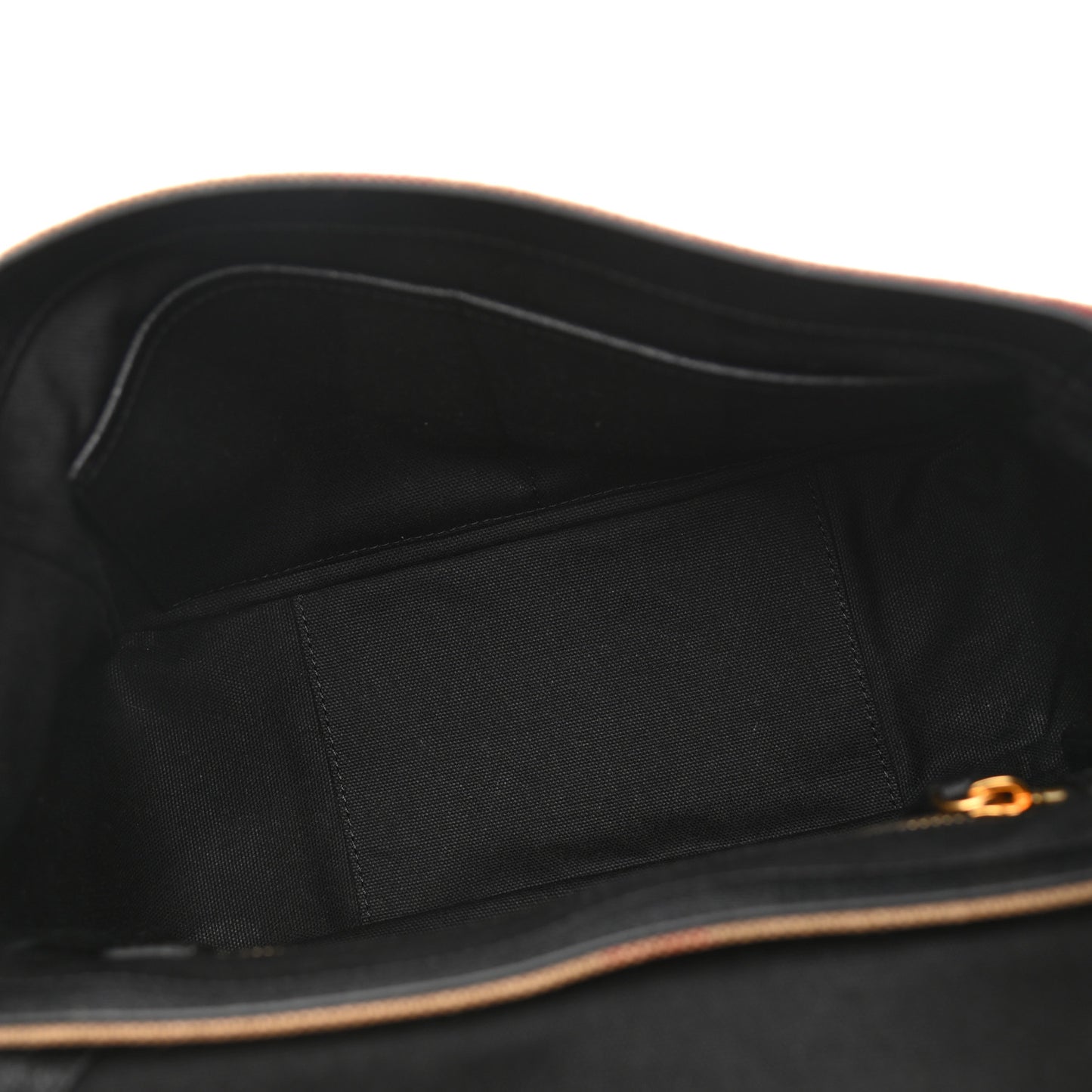 Canvas Mega Check Small Baildon Messenger Bag Black