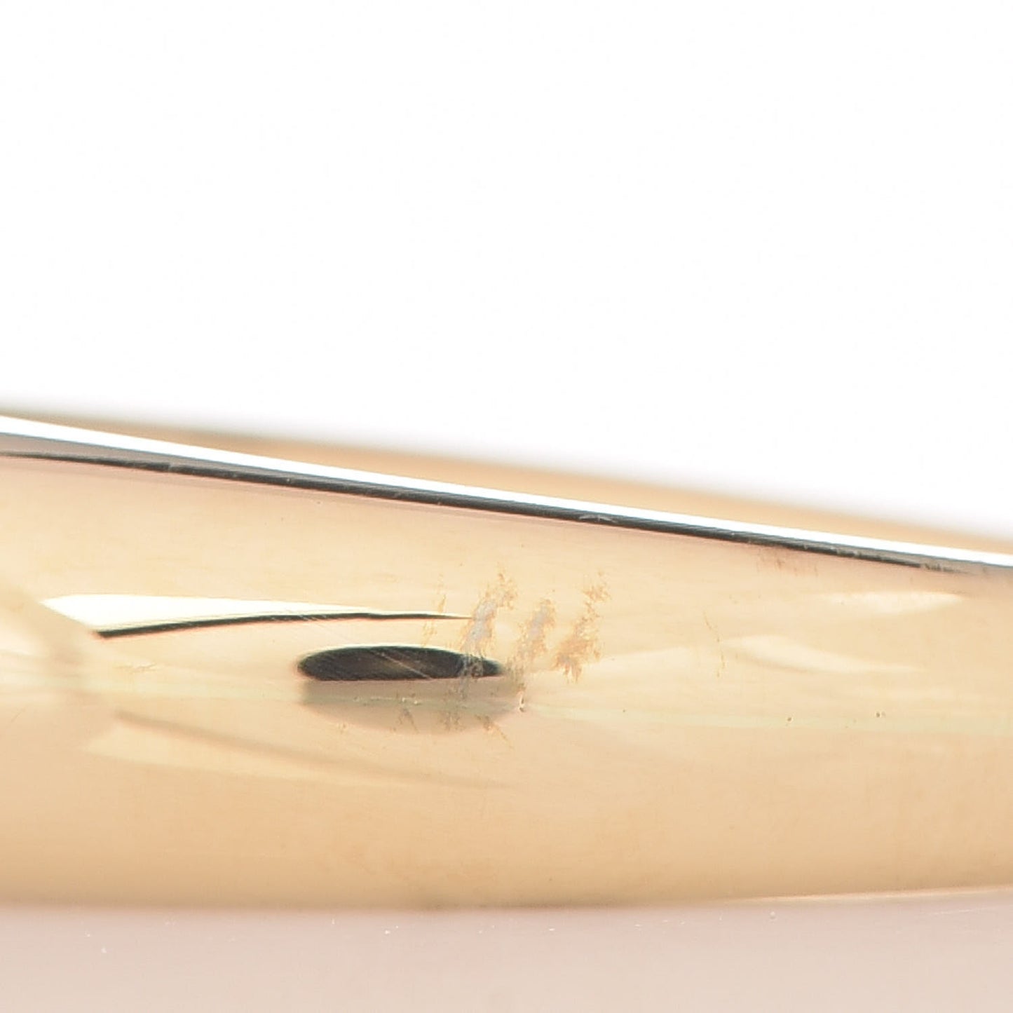 18K Yellow Gold Pure Form Stack Ring 54 7