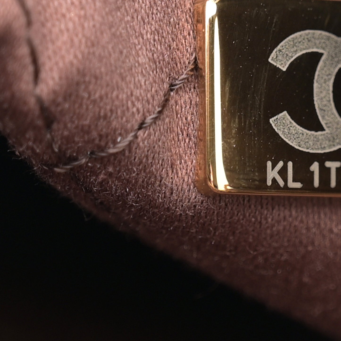 Shiny Calfskin Quilted Mini Chanel 22 Brown