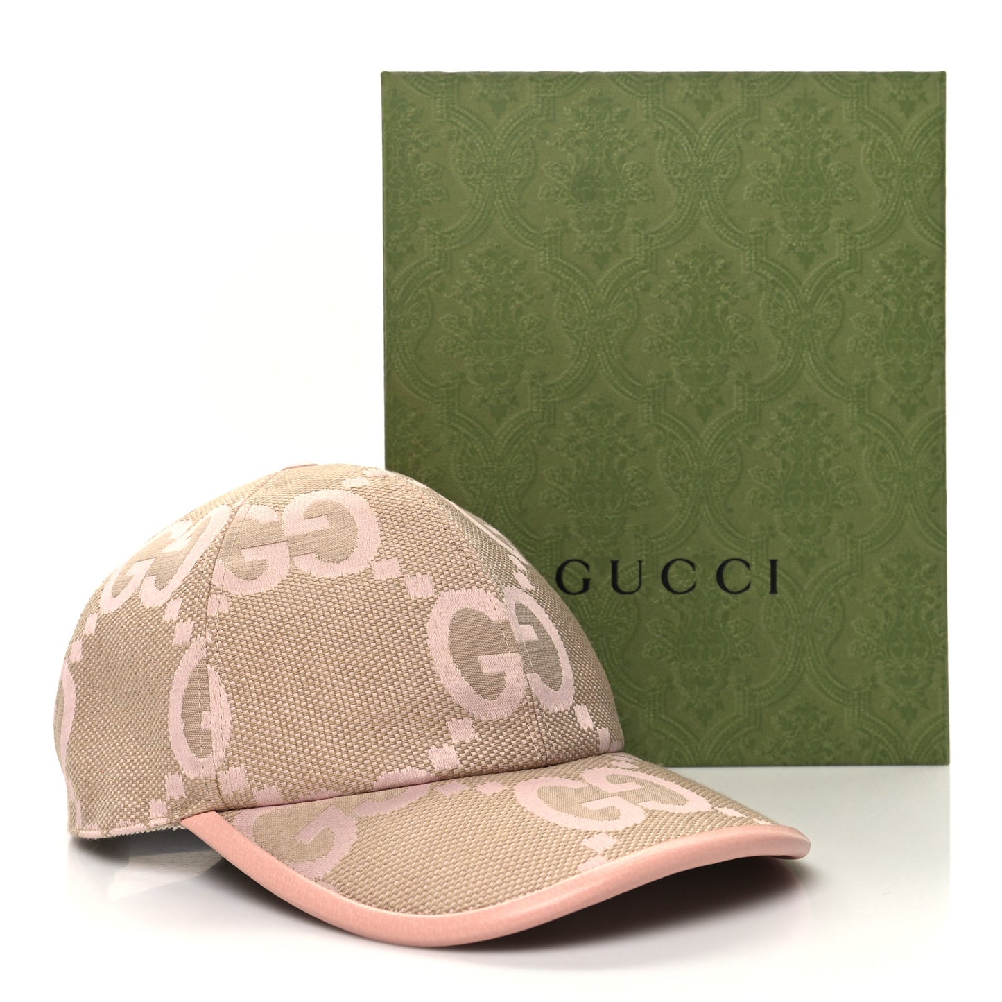 Monogram Jumbo GG Mosteri Baseball Hat S 56 Beige Light Pink