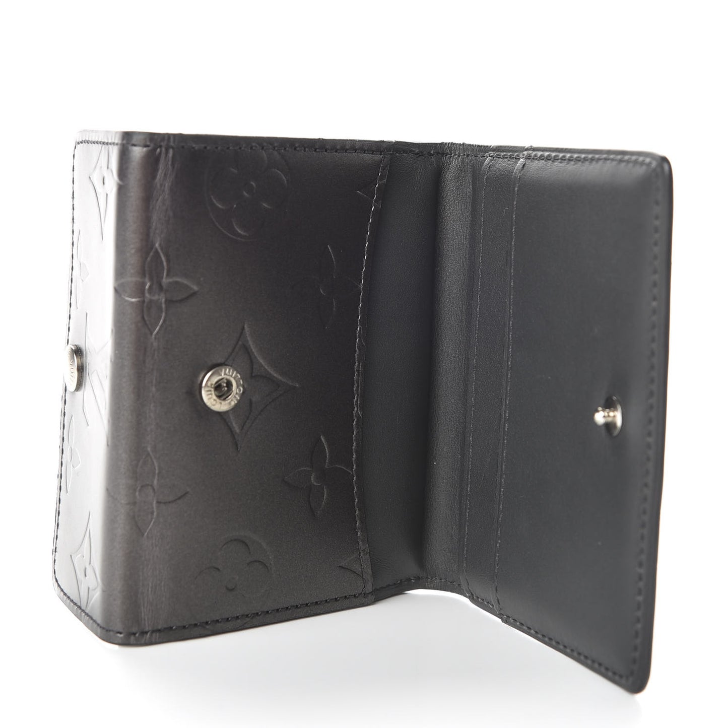 Mat Monogram Ludlow Wallet Black