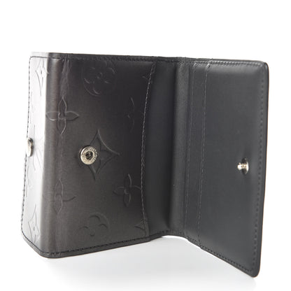 Louis Vuitton Mat Monogram Ludlow Wallet Black 5 of 6