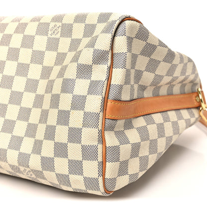Louis Vuitton Damier Azur Speedy Bandouliere 35 8 of 9