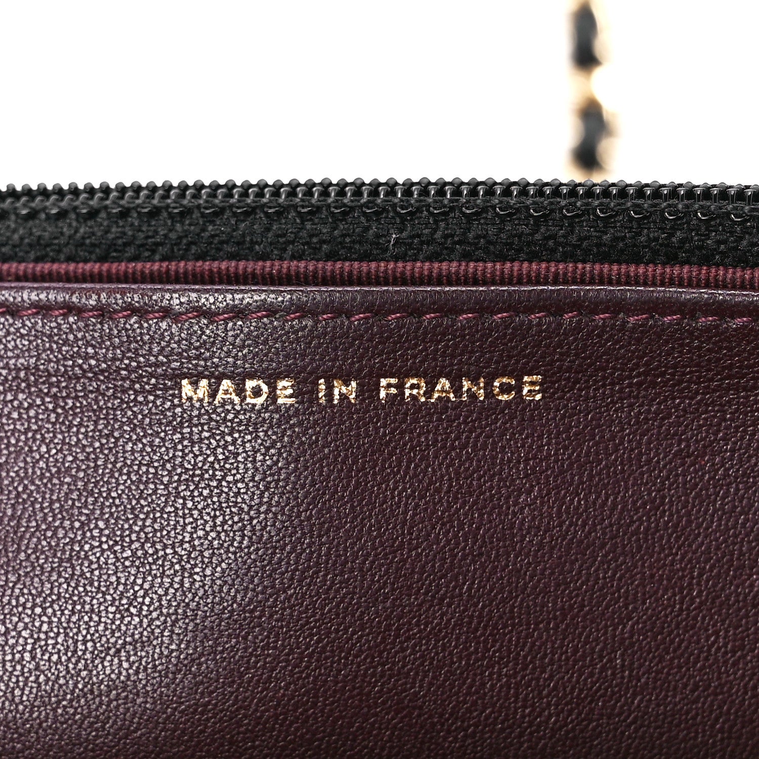 Chanel Lambskin Quilted Wallet On Chain WOC Black 7 of 12