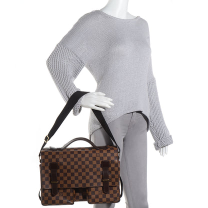 Louis Vuitton Damier Ebene Broadway Messenger Bag 2 of 8