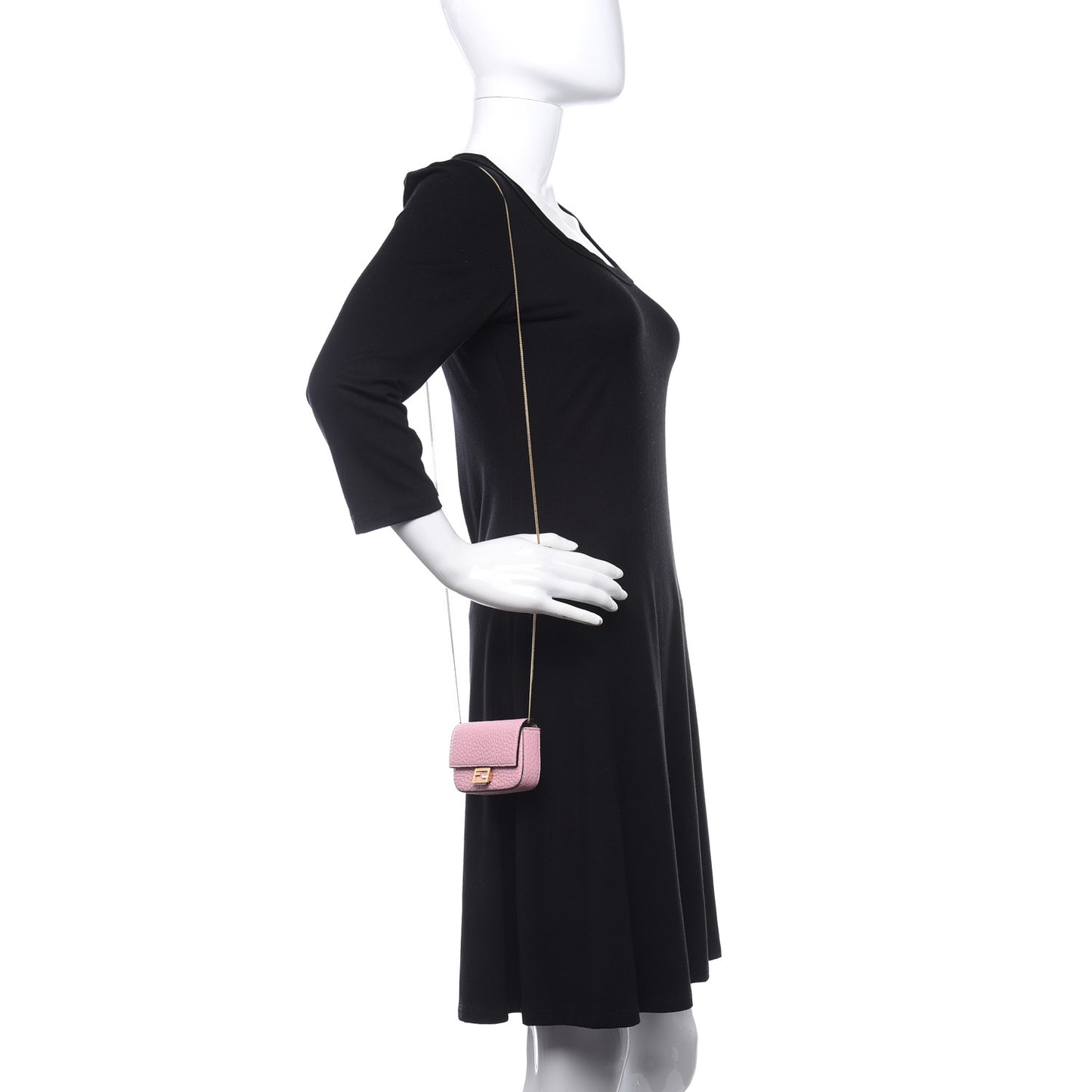 Cuoio Romano Scented Nano Baguette Charm Rosa Acquerello